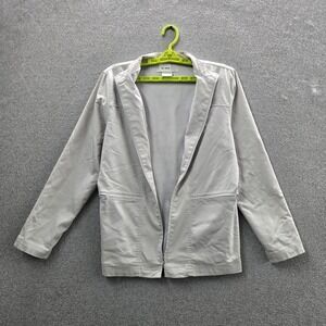 Nike Golf Men Jacket M Gray Activewear Golf Zipper Long Sleeve